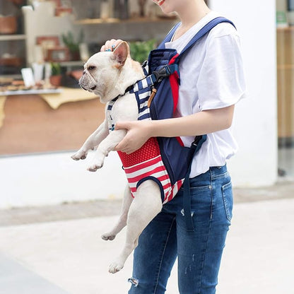 Lifeunion Legs Out Dog Carrier Backpack Hands-Free Adjustable Pet Travel Carrier - Image 6