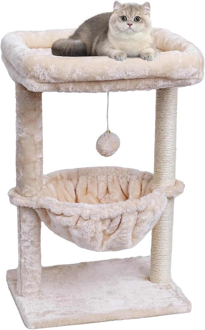 SYANDLVY Small Cat Tree for Indoor Cats, Activity Cat Tower - Image 7