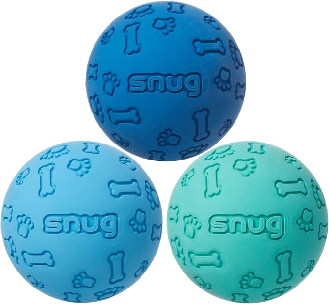Snug Rubber Dog Balls for Small and Medium Dogs - Image 8