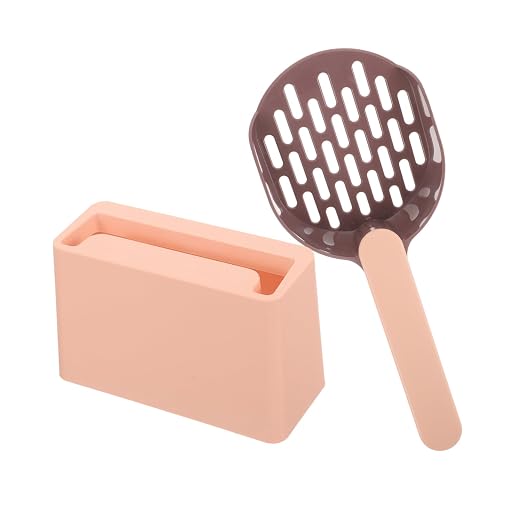 1 Set Cat Litter Scoop Suit Poop Net Breeders Cats Liners Post Cat Bag Sifting by Unknown