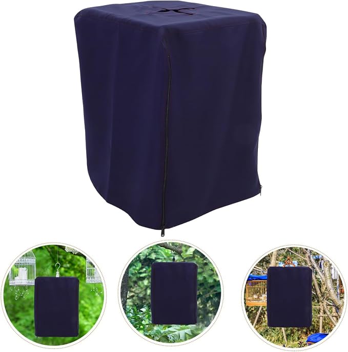 Bird Cage Cover, Large Bird Cage Cover Thicken Parrot Cage Protector Night Bird - Image 6