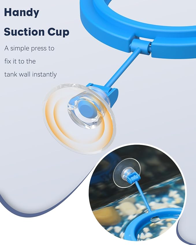 Pawfly Fish Feeding Ring for Aquarium, Feeding Ring - Image 4