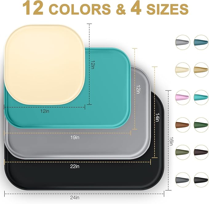 Small Silicone Pet Food Mat - Image 2
