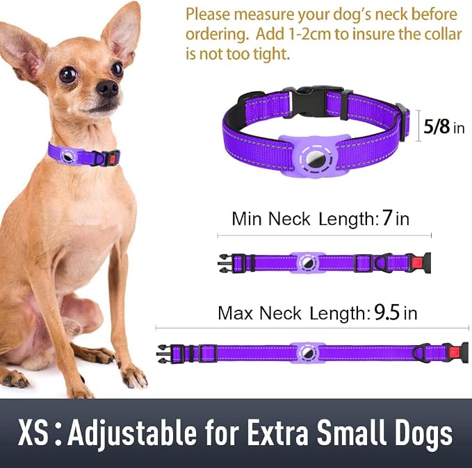 Airtag Dog Collar with AirTag Holder - Image 6