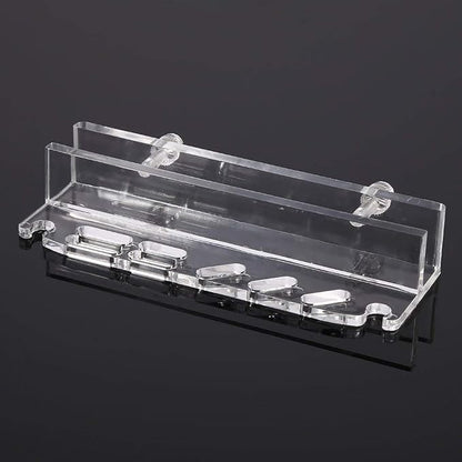 Fdit Acrylic Water Plants Grass Maintenance Tool Holder Aquarium Rack Organizer - Image 9