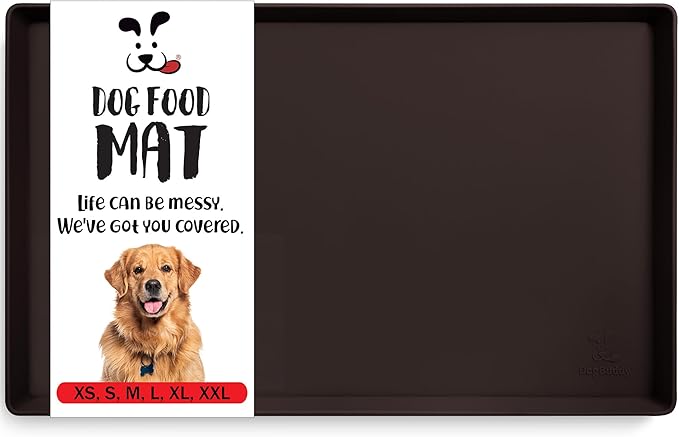 DogBuddy Dog Food Mat – Waterproof Dog Bowl Mat by DogBuddy