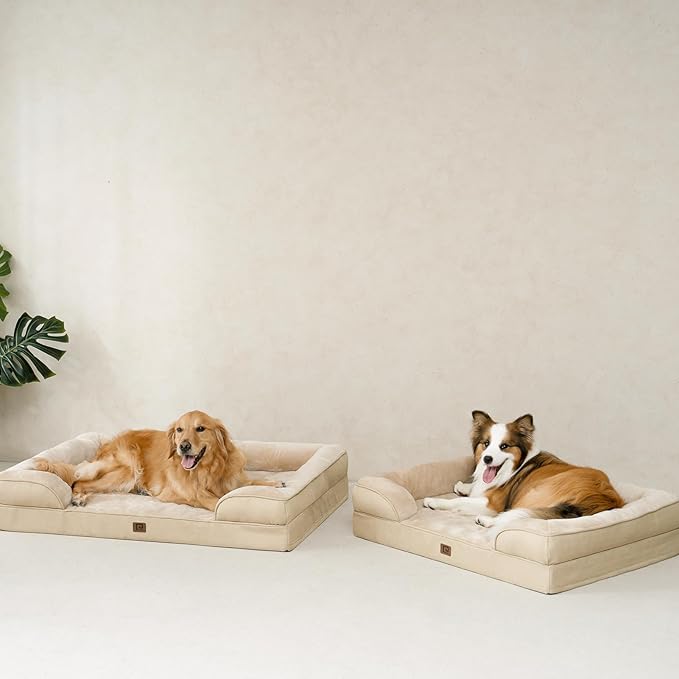 EHEYCIGA Orthopedic Dog Bed for Medium Dogs, Waterproof Memory Foam Medium Dog - Image 9