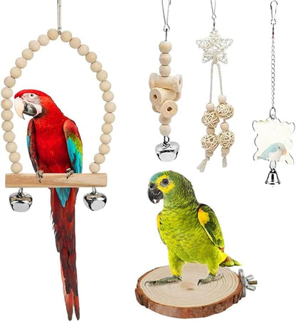 9-Piece Parrots Chewing Toy Set - Image 4