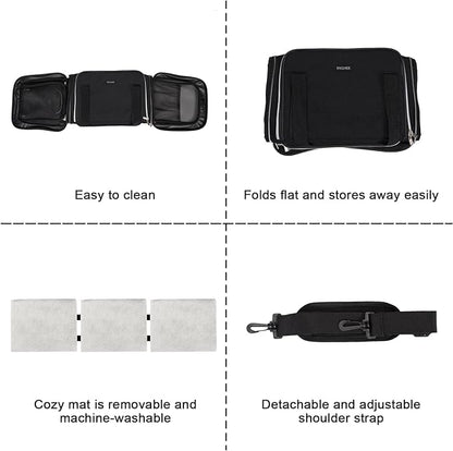 BAGLHER Cat Carrier Bag, Airline Approved Pet Carrier Soft Side Pet Travel 5 - Image 6