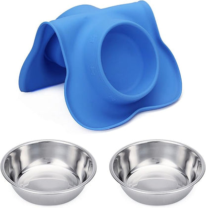 Hubulk Pet Dog Bowls 2 Stainless Steel Dog Bowl - Image 7