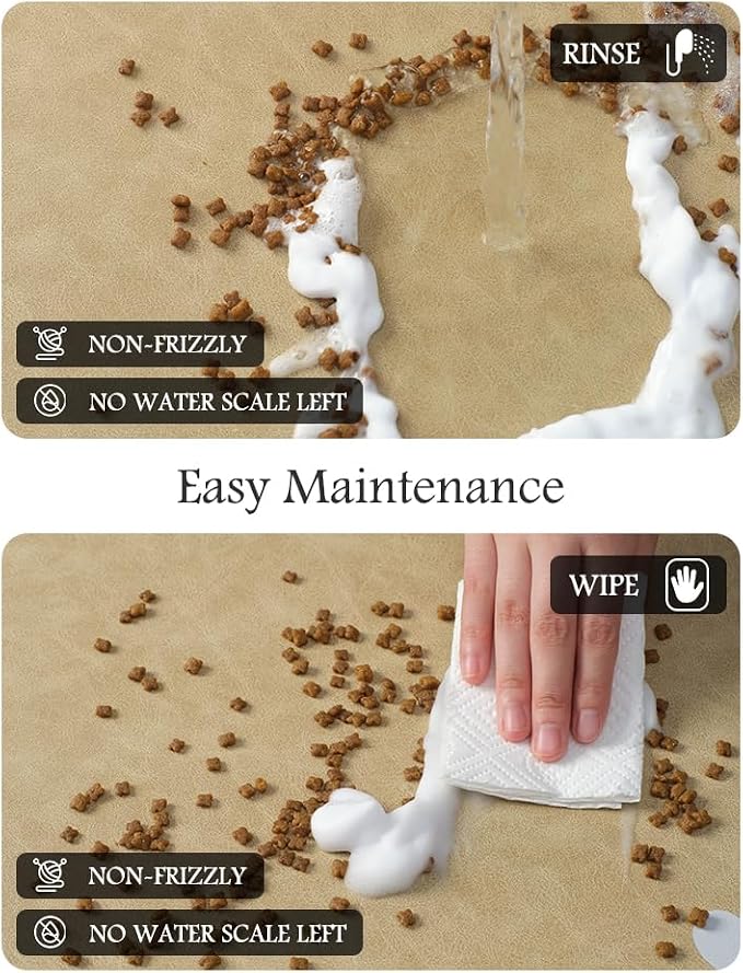 Pet Feeding Mat-Absorbent Dog Mat - Image 4