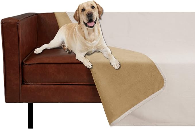 Ameritex Pet Bed Blanket Reversible 100% Waterproof Velvet Super Soft by Ameritex