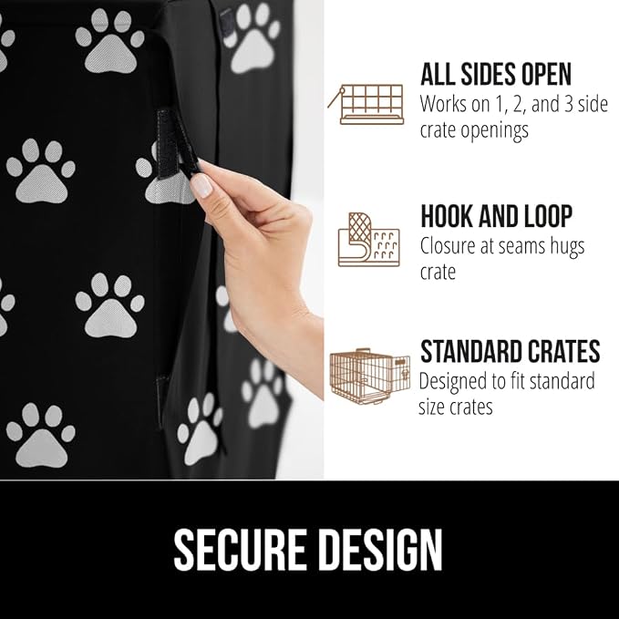 GORILLA GRIP Dog Crate Covers Compatible - Image 5