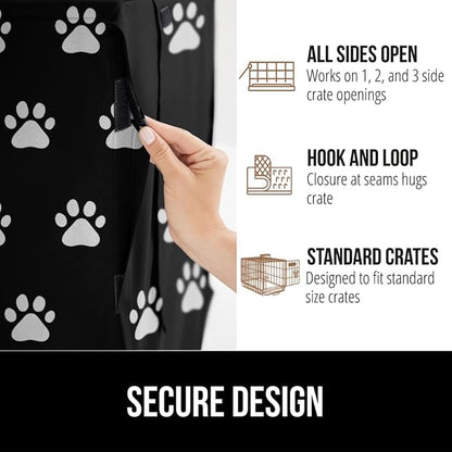 GORILLA GRIP Dog Crate Covers Compatible - Image 5