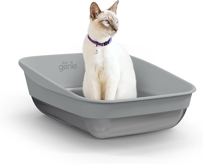 Litter Genie Platinum Stainless Steel Litter Box | Durable, Modern Design by LitterGenie