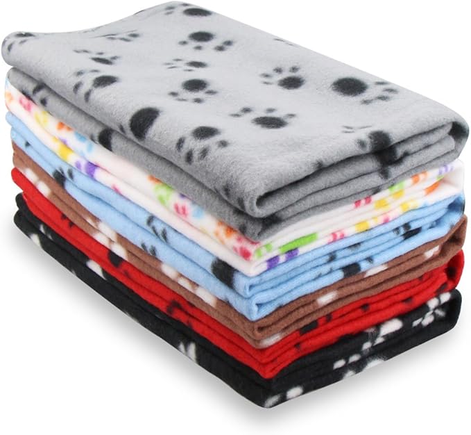 EAGMAK Cute Dog Cat Fleece Blankets by Eagmak