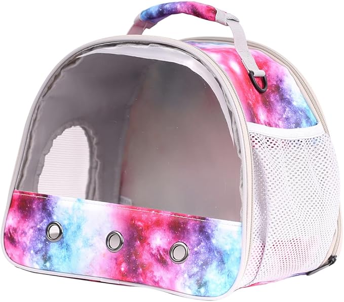 Guinea Pig Carrier Cage for 2, Bearded Dragon Travel Carrier for Small Animal - Image 3