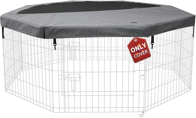 PETIME Top Cover Sun/Rain Proof Provide Shade and Security by PETIME