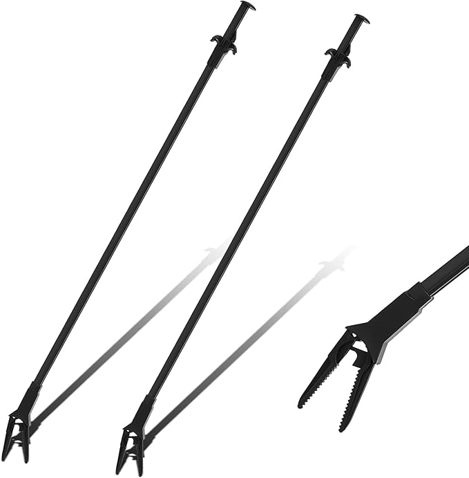 Gisafai 2 Pcs Plastic Aquarium Tongs 27 Inches Long Multi Purpose Trimming by Gisafai