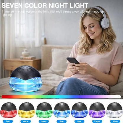 Water Air Washer for Home, Humidifier & Essential Oil Diffuser, 7-Color LED - Image 3