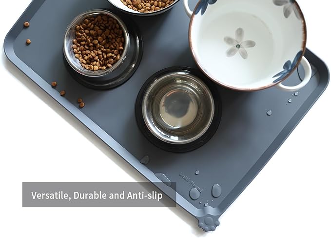Hoki Found Large Silicone Pet Feeding Tray - Image 4