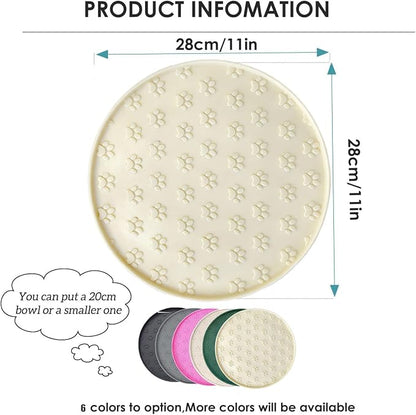 Dog Food Mat - Waterproof Silicone Dog Mat - Image 2