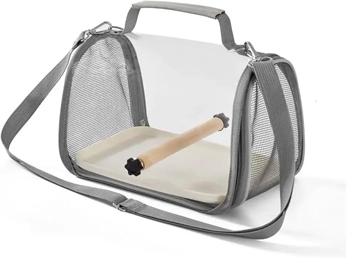 Portable Bird Travel Carrier for Small Birds and Parrots - Image 6