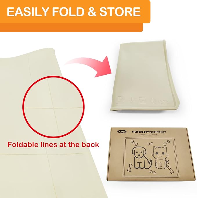 KVK Dog Water Mat 39.4 by 29.5in Extra Large - Image 4
