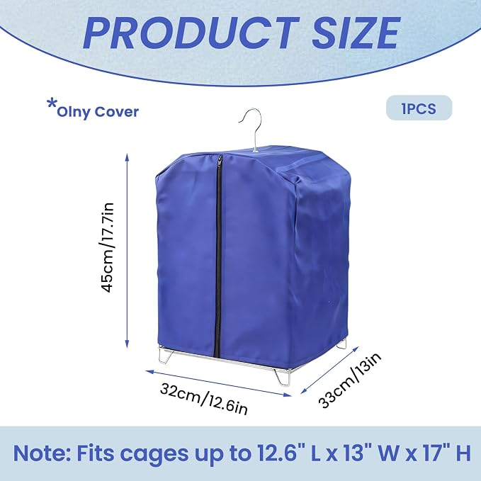 Bird Cage Cover for Night, Bird Cage Cover Shield, Good Night Windproof - Image 2
