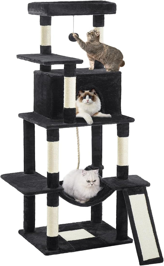 Cat Tree Tower 63in Multi-Level Cat Tower by ABCPET