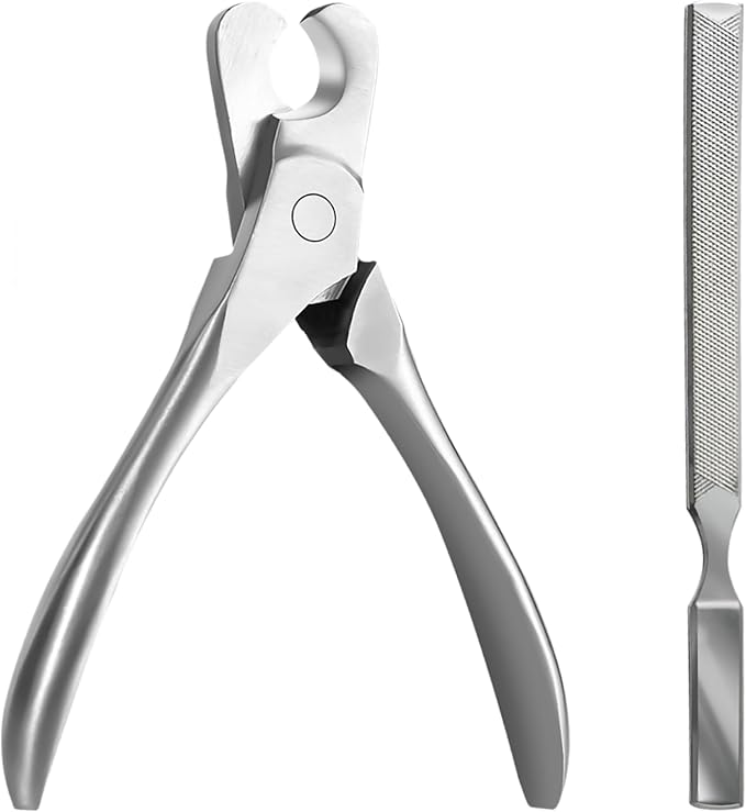 Dog Nail Trimmers & Cat Nail Clipper, Heavy Duty Stainless Steel Claw Clippers by PetTime