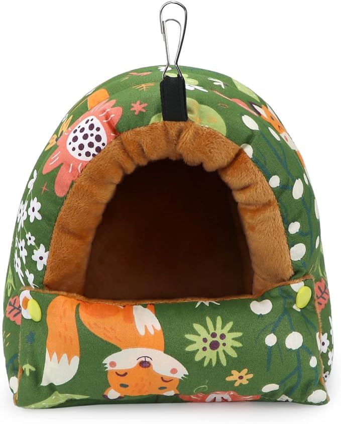 Wontee Bird Nest House Winter Warm Snuggle Hut Bird Bed Hanging Hammock - Image 3