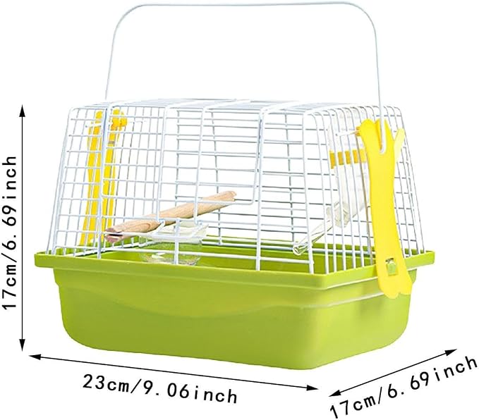 Bird Cage Birdcage Travel Portable Stand Cage Pet House - Image 2