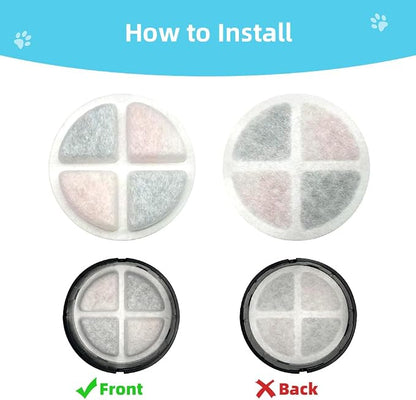 Marchul 6-Pack Dog Water Dispenser Replacement Filters, Pet Water Filter - Image 7