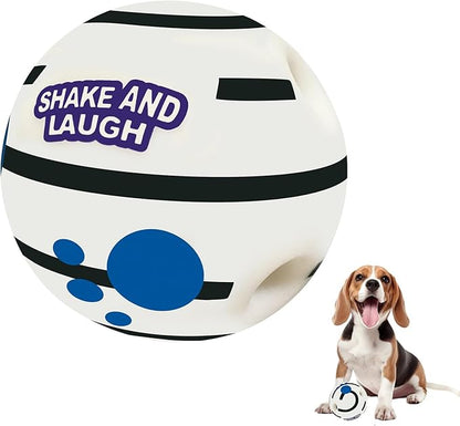 Glow in The Dark Dog Toys Ball, Interactive Dog Ball, Shaking by SHAKEANDLAUGH