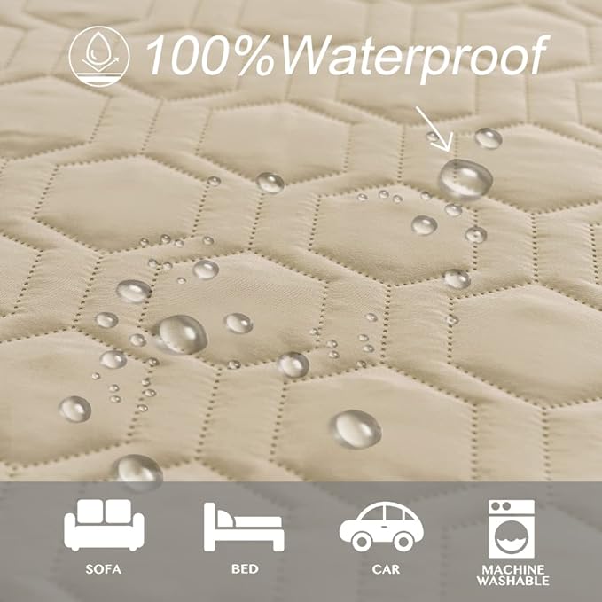Waterproof and Anti-Slip Dog Bed Cover and Pet Blanket Sofa Pet Bed Mat ，car - Image 2