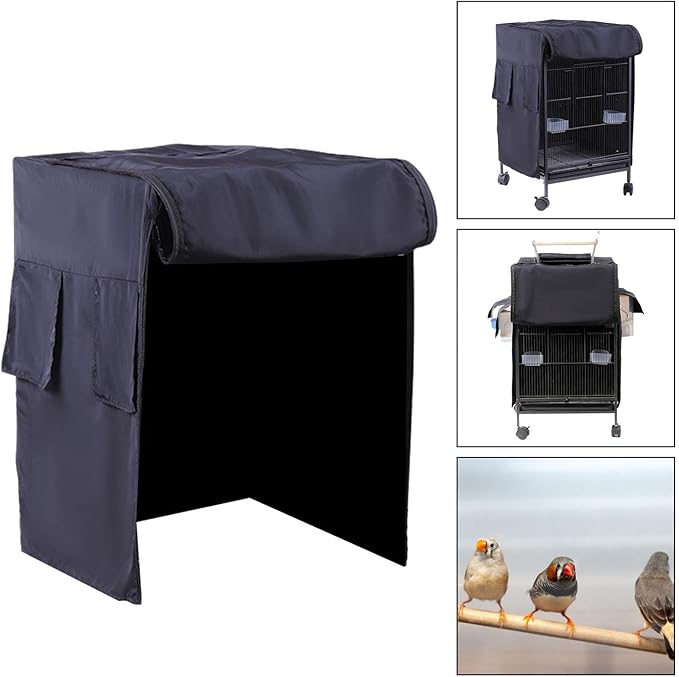 Bird Cage Cover, Bird Parrot Cage Cover, Bird Good Night Dustproof Blackout - Image 2
