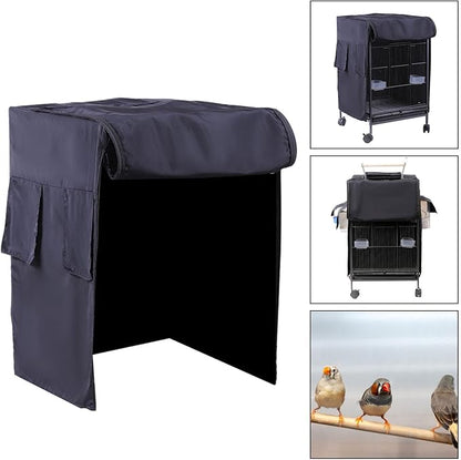Bird Cage Cover, Bird Parrot Cage Cover, Bird Good Night Dustproof Blackout - Image 2