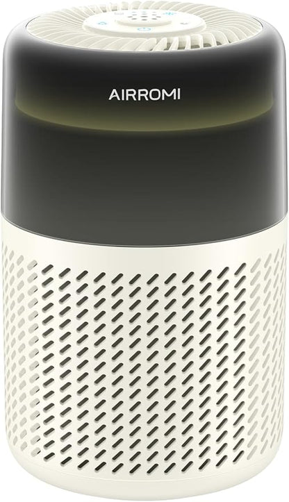 AIRROMI HEPA Air Purifier for Bedroom&Home, Pet Air Purifier for Home Pets by AIRROMI