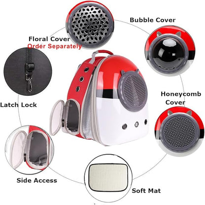 Front Expandable Cat Backpack Carrier Large Cat Backpack Fits Up to 20 lbs - Image 3