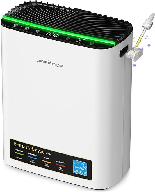 Jafända Air Purifier for Home Large Room Bedroom Up to 1226 Ft², True HEPA by Jaf%C3%A4nda