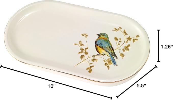 Avanti Linens - Vanity Tray, Decorative Countertop Accessories, Nature Inspired - Image 5