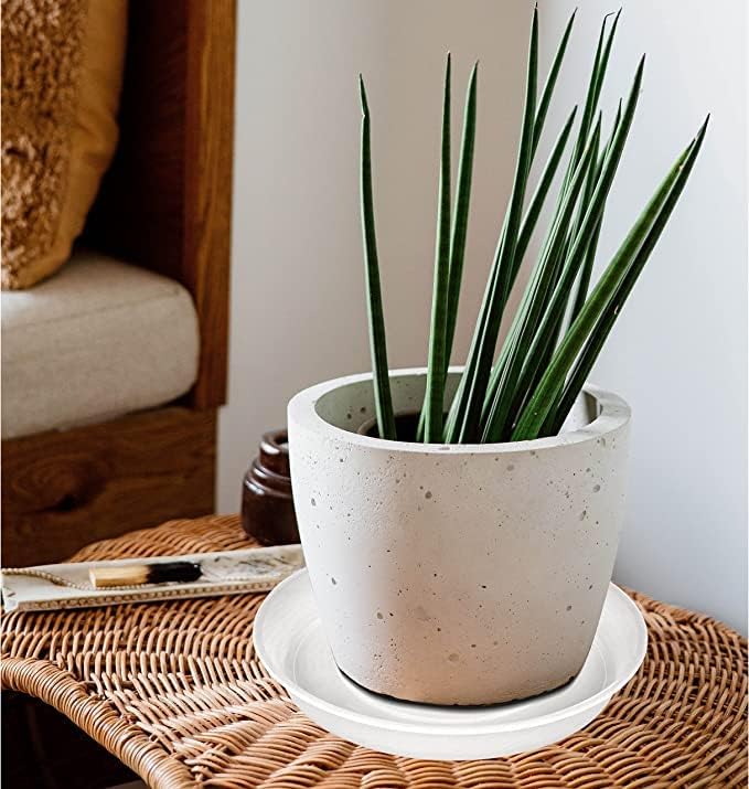 2 Pack of 14 inch Plant Saucer, 1.7" Depth Tray, Large Deep Garden Plastic - Image 6
