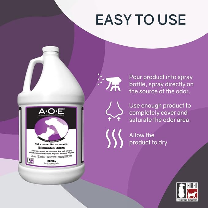 Odorcide Animal Odor Eliminator Refill ⧿ Ready to Use Pet Odor Eliminator - Image 2