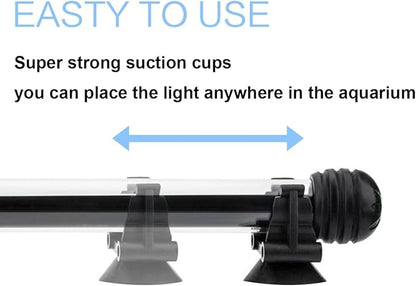 15 inches LED Aquarium Light, 2.5W Fish Tank Light Underwater Light Submersible - Image 6