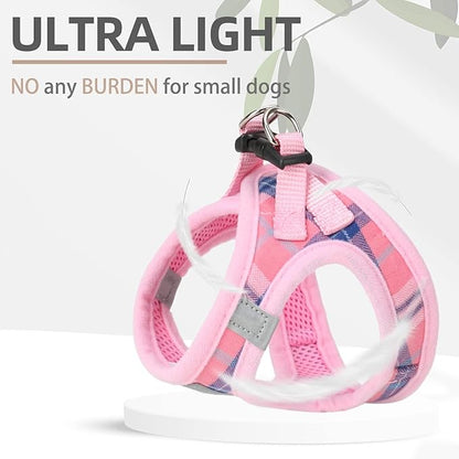 PUPTECK Adjustable Dog Harness Collar and Leash Set Step in No Pull Pet Harness - Image 6