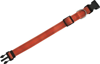 Adjustable Nylon Dog Collar, Reflective Collar 1 Inch 3/4 Inch 5/8 Inch Wide - Image 3