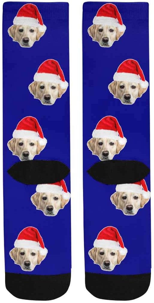 Custom Face Socks, Personalized Dog Lover Pet Photo Picture on Socks Unisex - Image 4