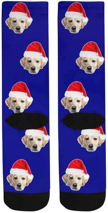 Custom Face Socks, Personalized Dog Lover Pet Photo Picture on Socks Unisex - Image 4