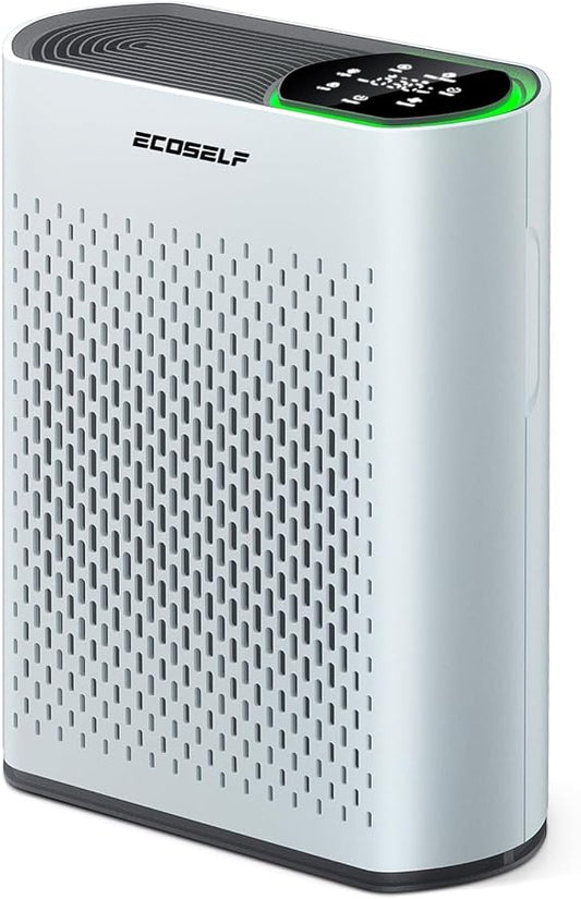 Air Purifier for Large Room, Cleans 2, 400 ft² in 30 Mins, 3-Stage True HEPA by ECOSELF
